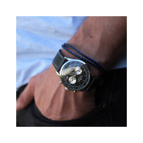 Pulsera Jacques Lemans S-B126A Azul/Negro