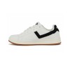 Championes Pony Lifestyle Square Pu Hombre Blanco-Negro