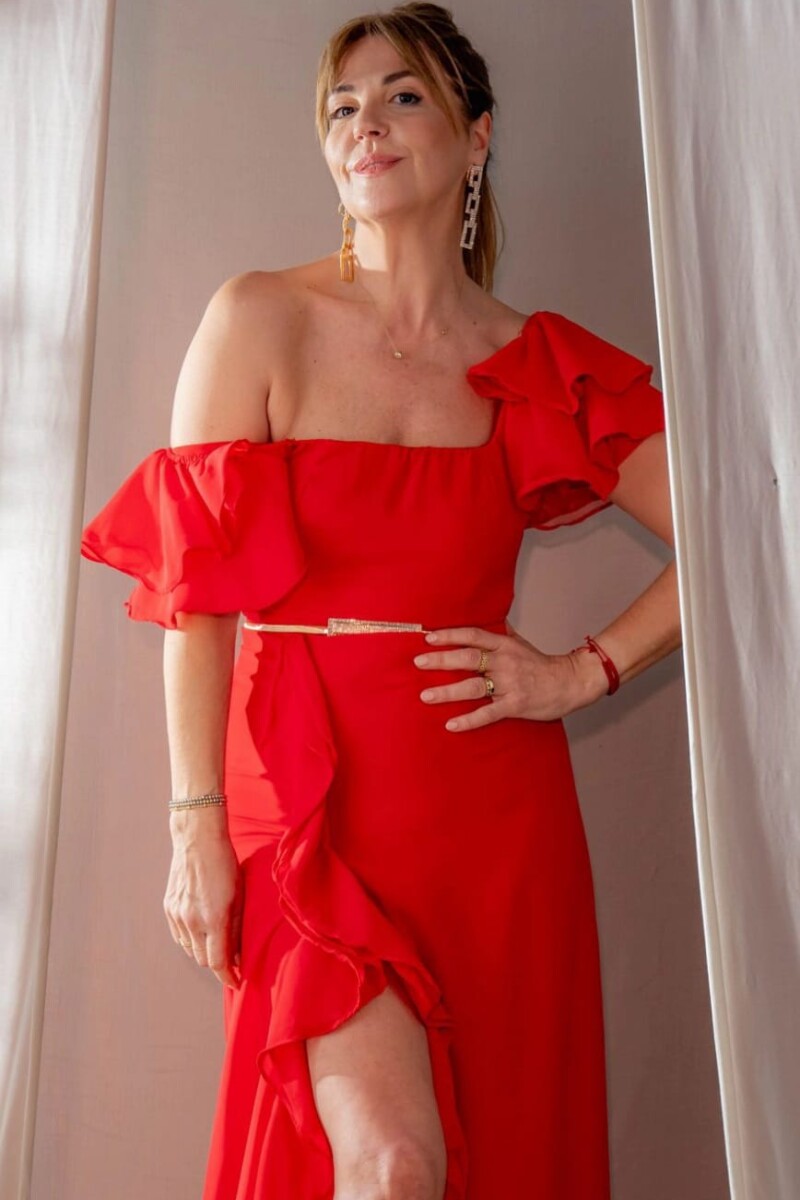 Vestido Esplendida Rojo