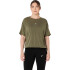 Polo Running Nagino Run Adjustable SS Top Mujer Dark Olive