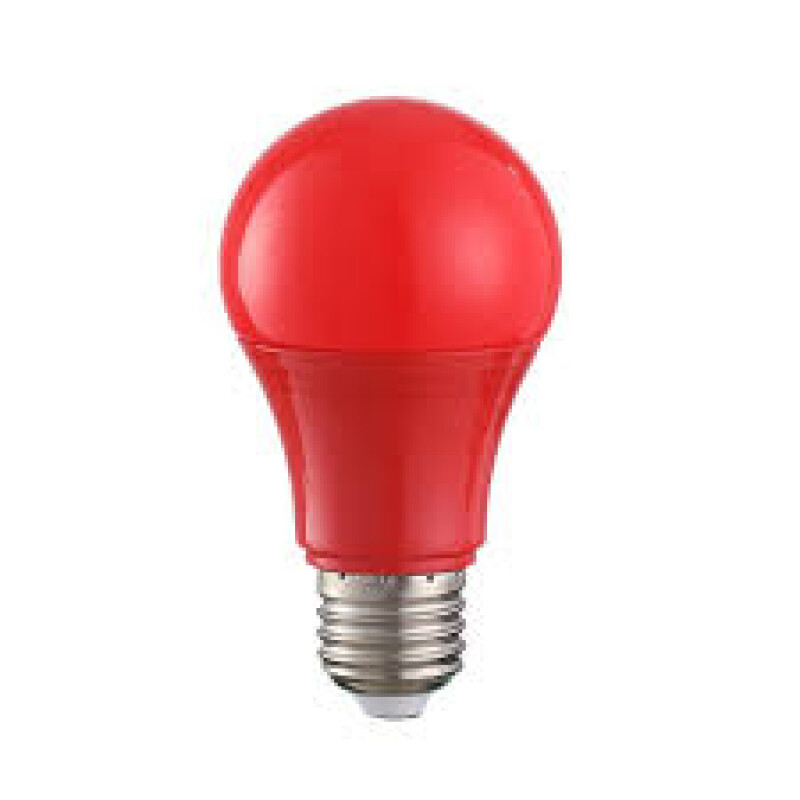 Lampara de filamento Roja