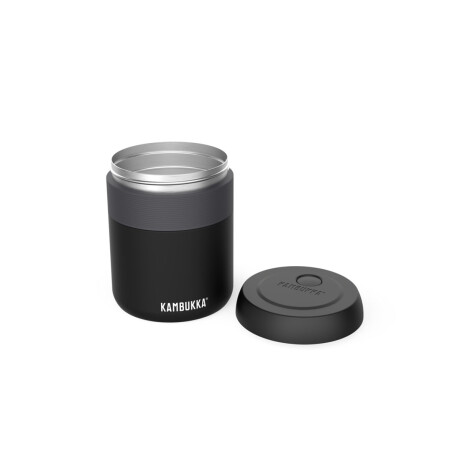 Vianda térmica Kambukka Bora Acero Inox 600 ml Negro