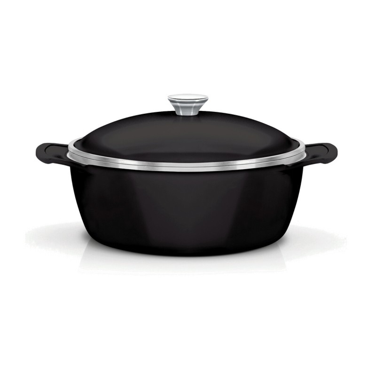 Cacerola con tapa modelo LYON, 26cm. -TRAMONTINA - TR6068 