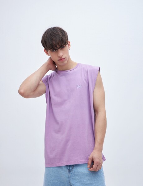 Musculosa Italo Lavanda