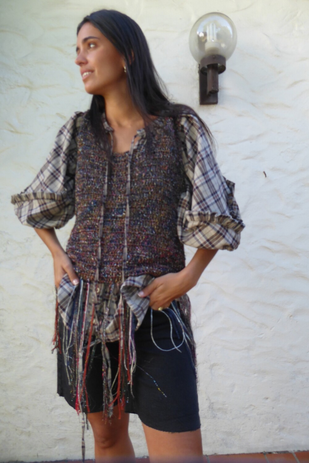 Lagoon Top vol2 Marrón / Azul