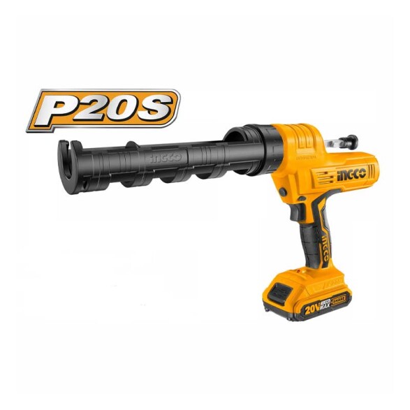 Pistola p/ cartucho sili. 20V sin batería - Ingco ING1110