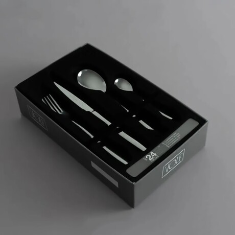 Set de Cubiertos Volf Box 24 Piezas Vento Set de Cubiertos Volf Box 24 Piezas Vento