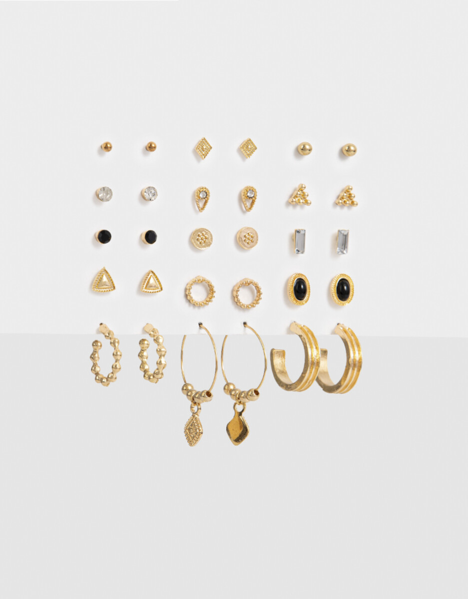 Aros Sets Con Strass 