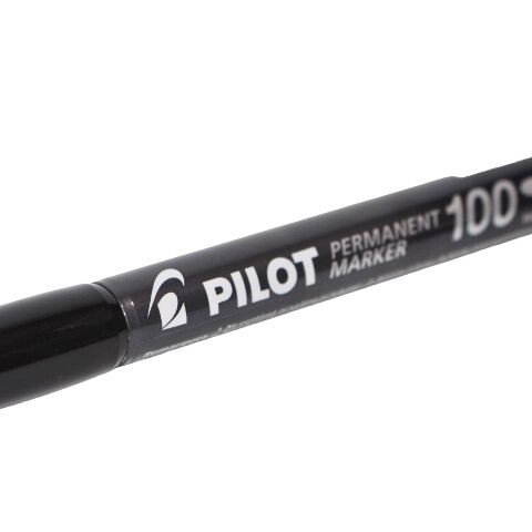MARCADOR PILOT PERMANENTE SCA-100 COLOR NEGRO MARCADOR PILOT PERMANENTE SCA-100 COLOR NEGRO