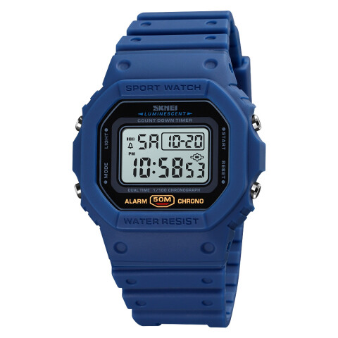 Reloj Skmei 1628BU Deportivo Unisex Digital Azul Reloj Skmei 1628bu Deportivo Unisex Digital Azul