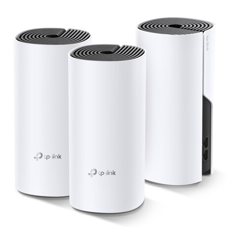 Tp-link - Deco M4 Pack X3. Router Mesh. Wifi Inteligente. Doble Banda. Hasta 100 Dispositivos. Redes 001