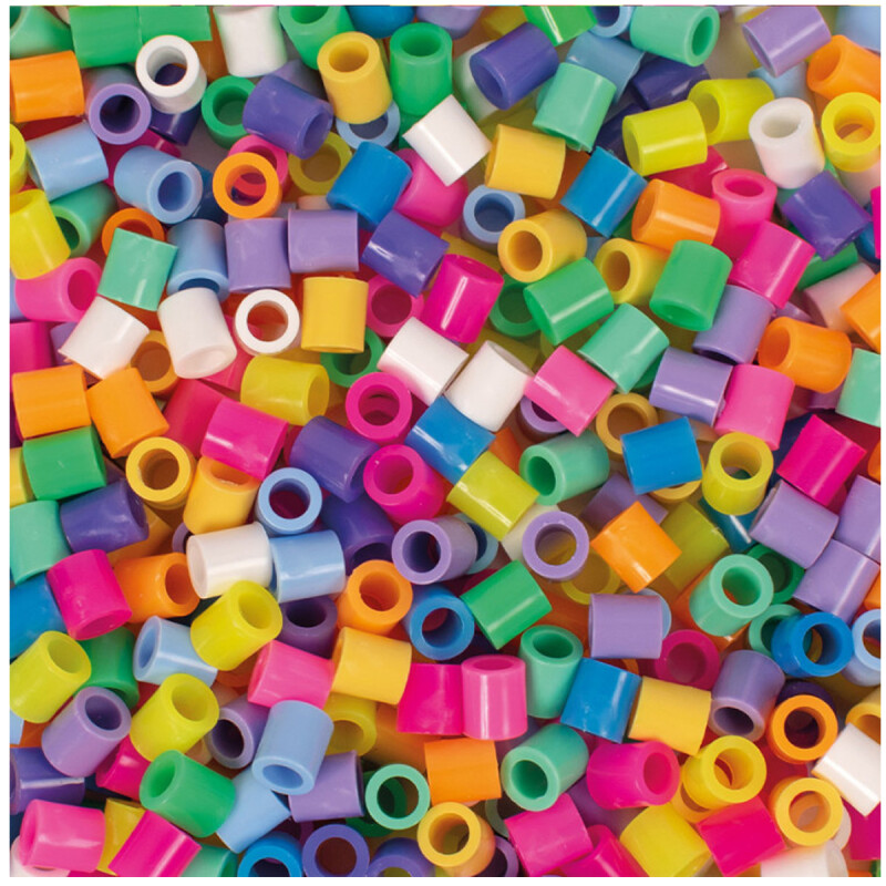 Cuentas para planchar XL 1.400 piezas en tubo neon y pastel Hama Beads Playbox Cuentas para planchar XL 1.400 piezas en tubo neon y pastel Hama Beads Playbox