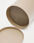 Paragüero Atin de metal beige