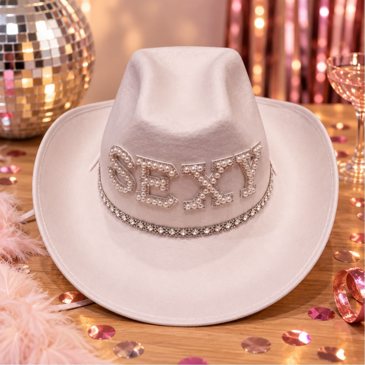 Sombrero Cowboy - SEXY BLANCO 