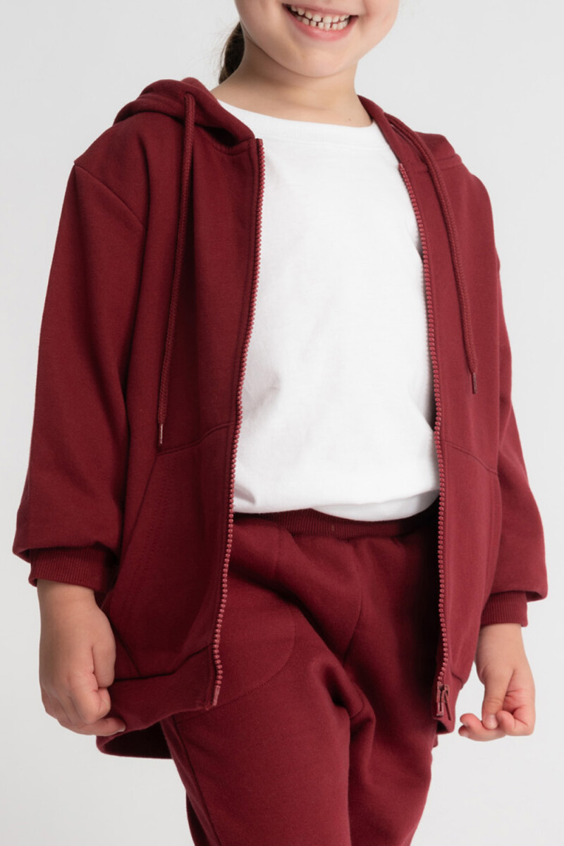 Campera deportiva - Bordeaux 