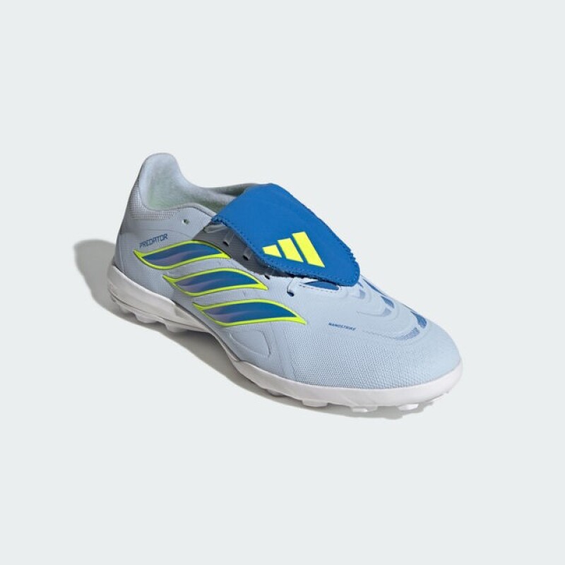 Championes Adidas Predator Pasto Sintético Lengüeta Plegable Azul