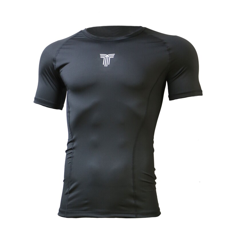 Remera de Hombre Tiffosi Termica M/C Negro