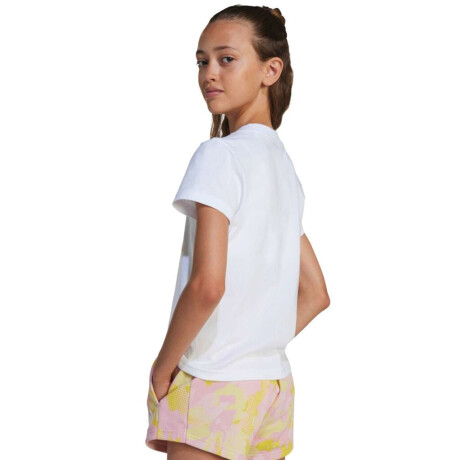 Remera Seasonal Essentials Flower de Niños Blanco