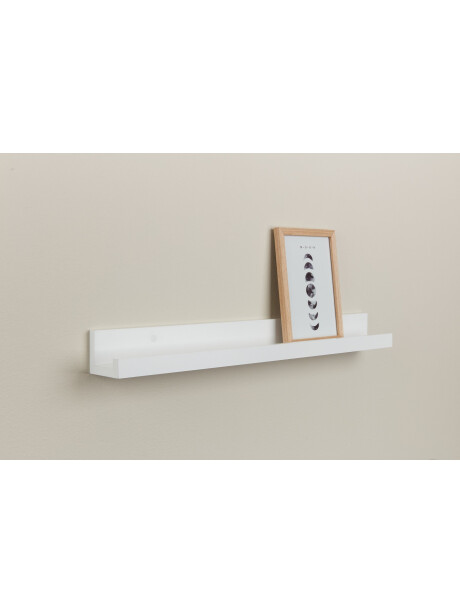 Estante para cuadros AVNEDE 60x7 blanco Estante para cuadros AVNEDE 60x7 blanco