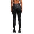 Calza de Mujer Puma Tad Essential Spotted 7/8 Negro - Animal Print