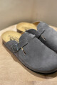 Zueco plakton hombre Gris