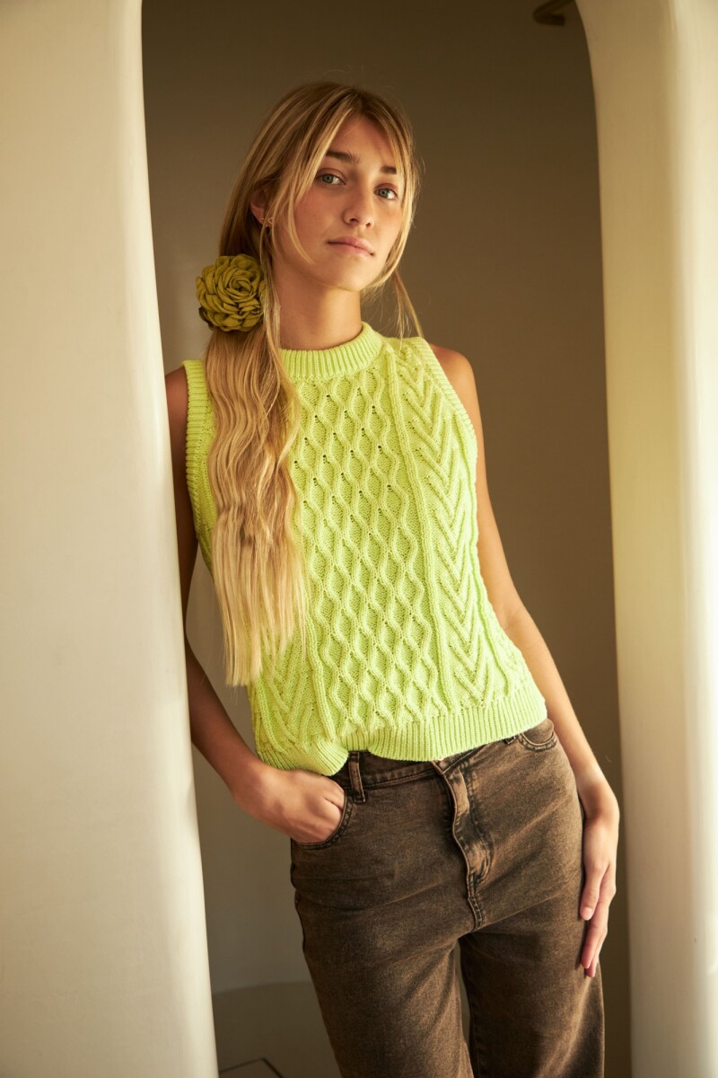 Chaleco Aranés - Pistacho 