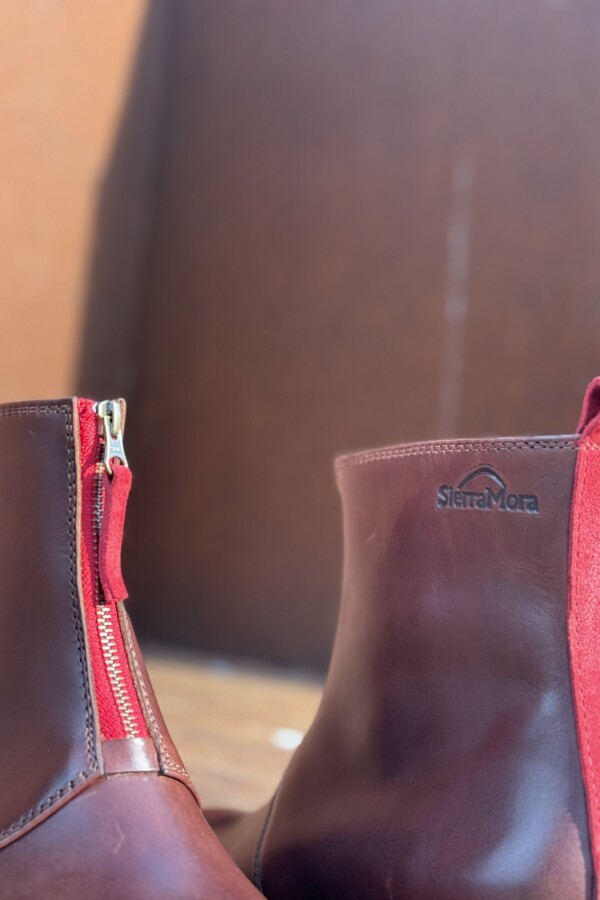 Front Zip Red Zip