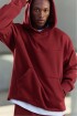 Polera The Go-To Oversized Hoodie Brand Dna Hombre Spice/Sienna Dusk