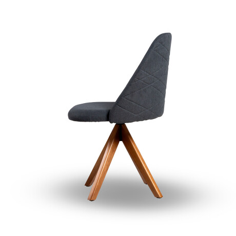 Silla Giratoria Karol 141- Tela Microfibra 226 (Pizarra)