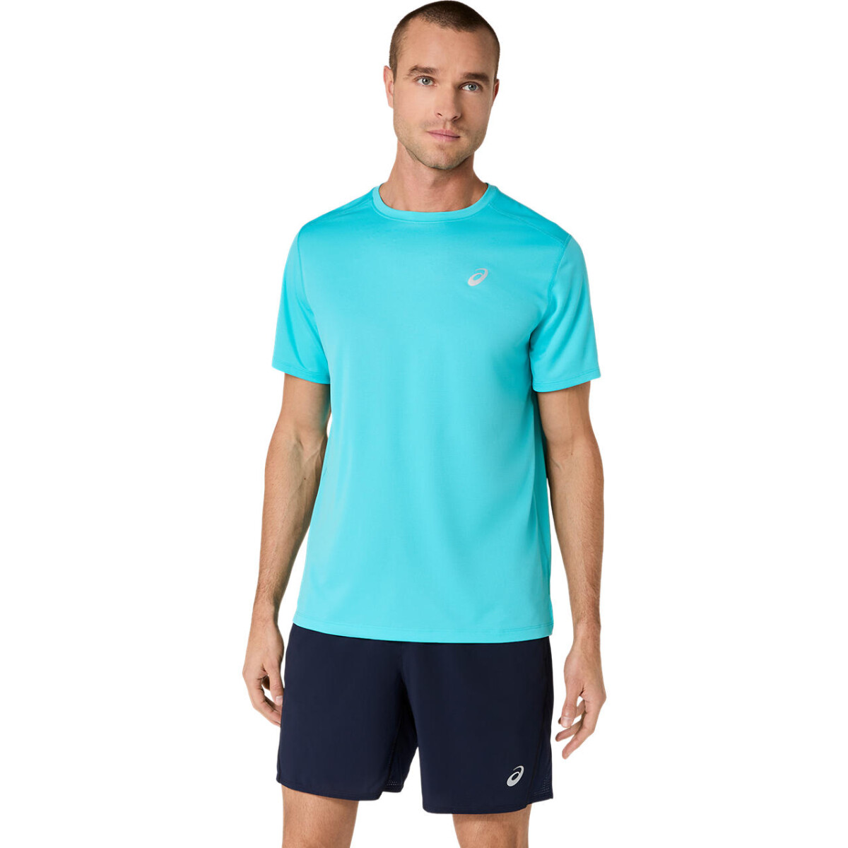 Polo Running Asics Silver SS Top Hombre 