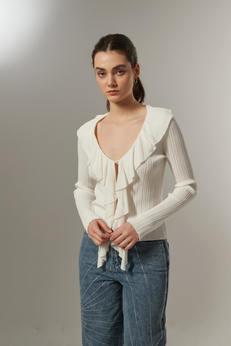 Cardigan Guima - Blanco 