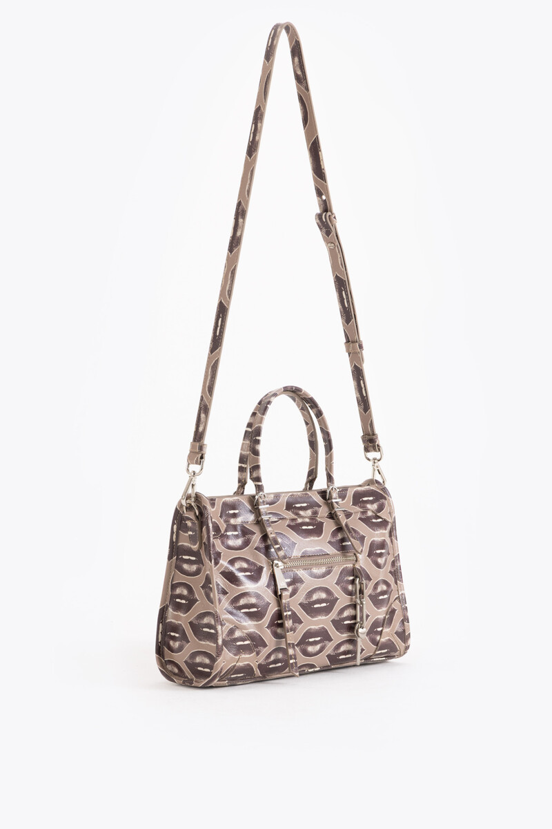 BANDOLERA KISS Beige