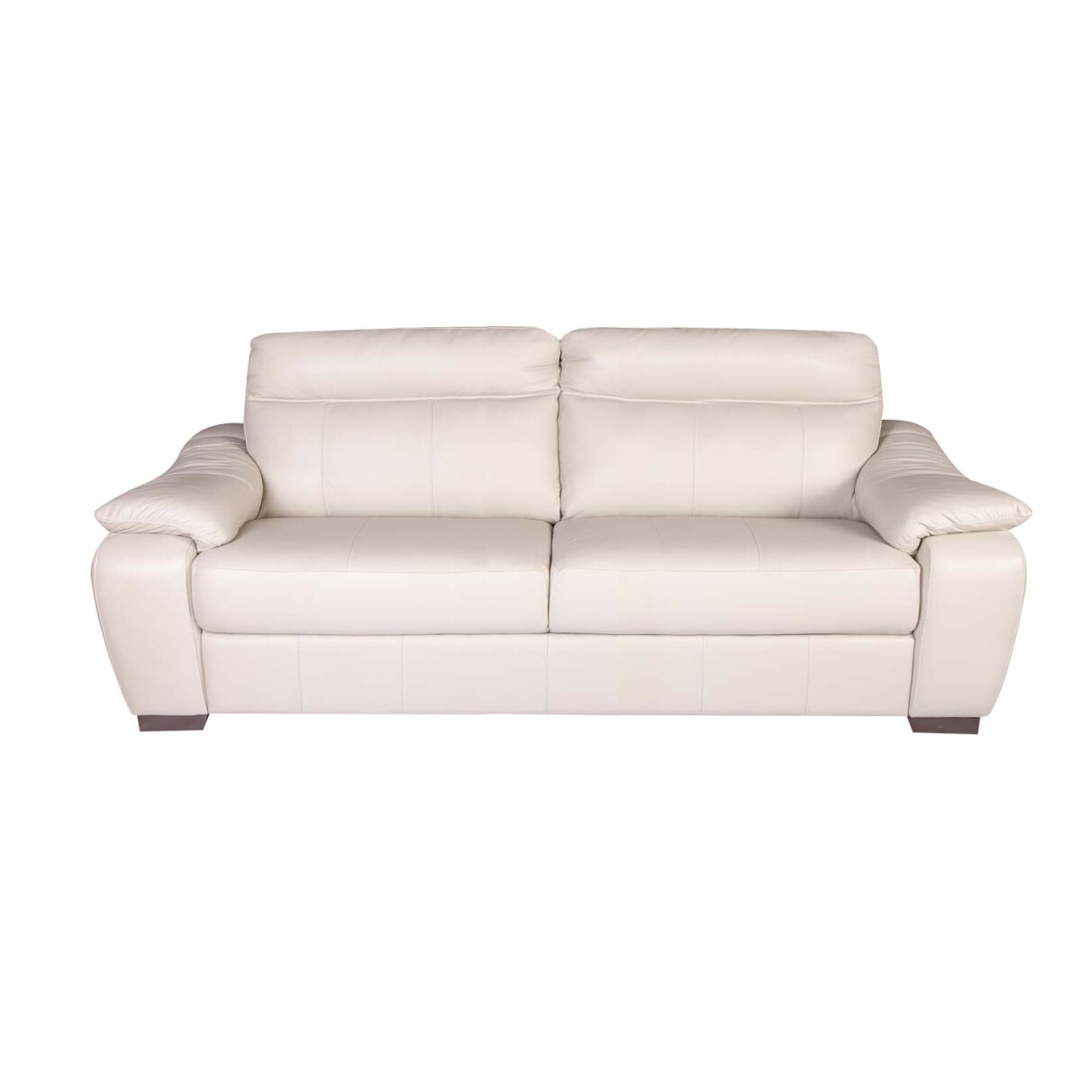 SOFA - 3 CUERPOS CUERO-100-NATURAL NATURAL-BEIGE LAURENT MARFIL 
