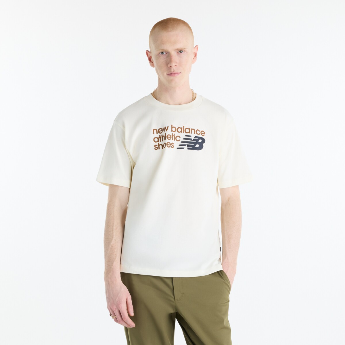 Remera New Balance de Hombre -Athletics Premium- MT51900AGA - CHARCOAL HEATHER 