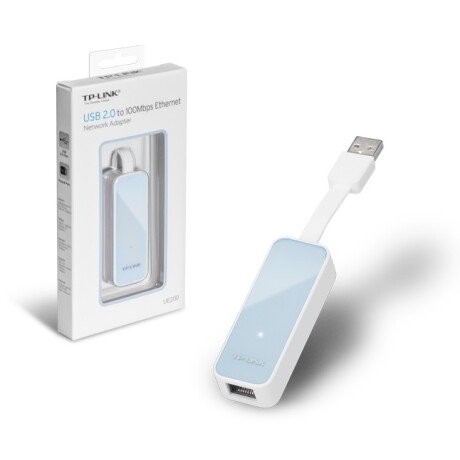 Adaptador Tp-link UE200 USB 2.0 RJ45 001