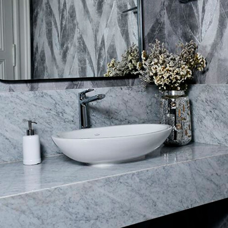 LAVATORIO CITERA LINEA OVAL DE APOYO BLANCO 000