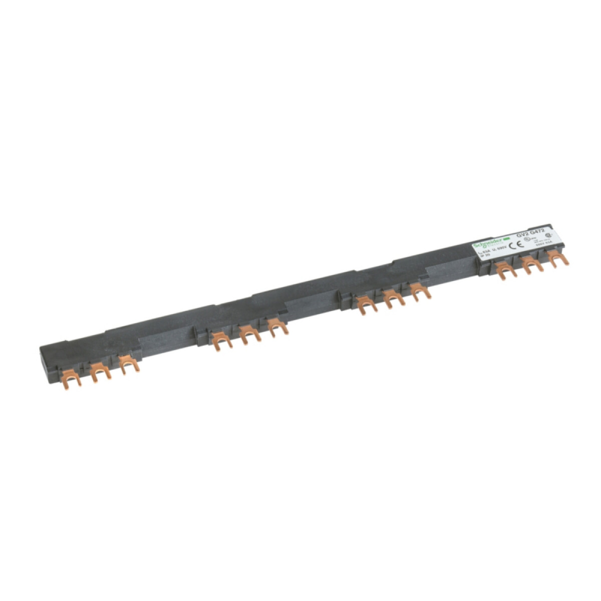 Peine p/4 guardamotores GV2 separación 72mm - TL2704 