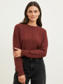 Sweater Allora Bordeaux