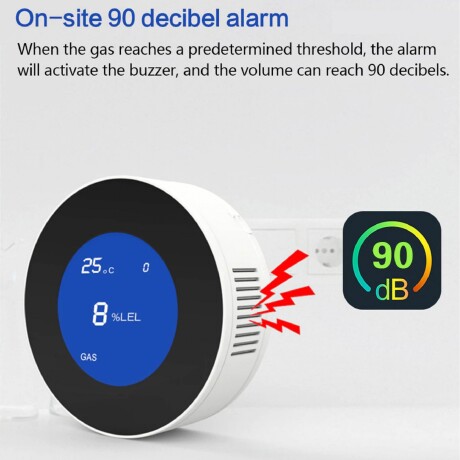 Detector de Gas Tuya Smart WIFI SM-PS210W 001