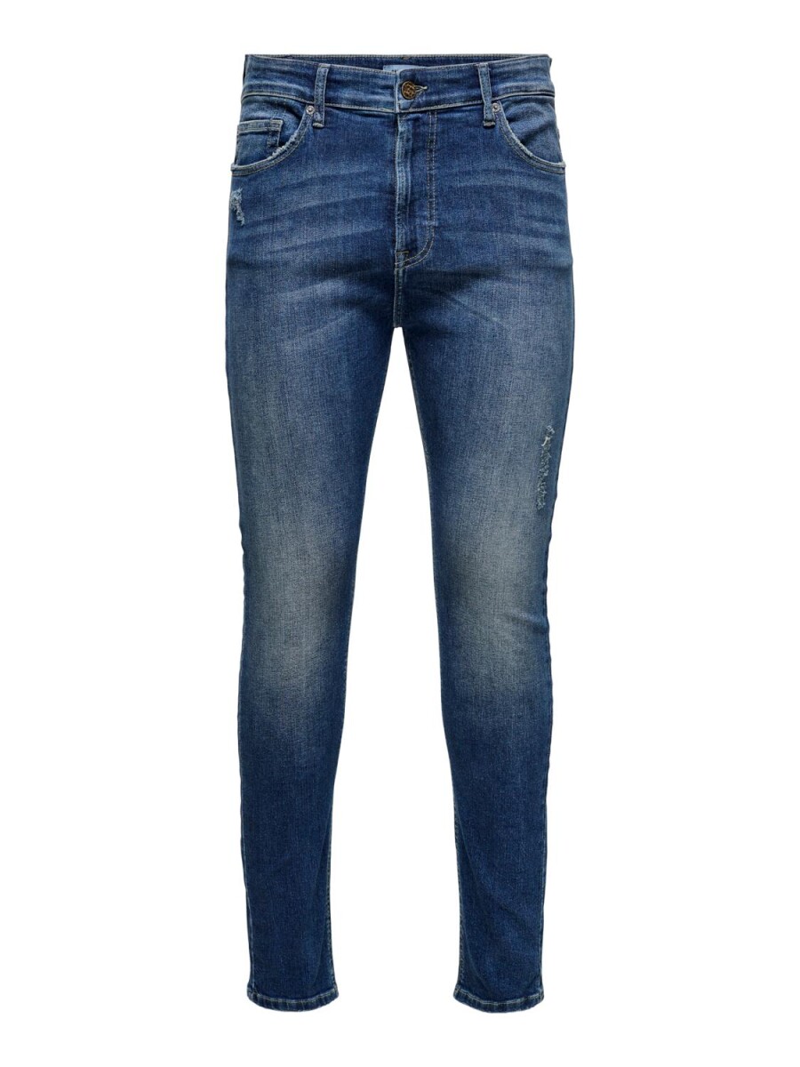 Jeans Draper Tappered Fit - Blue Denim 