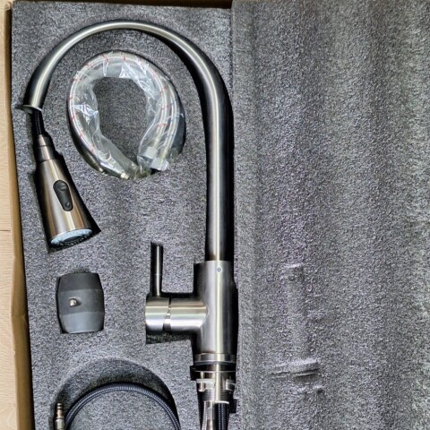 [OUTLET] Grifo Monocomando de Mesada Extensible Rimontti Acero Inoxidable - ÚLTIMA UNIDAD [OUTLET] Grifo Monocomando de Mesada Extensible Rimontti Acero Inoxidable - ÚLTIMA UNIDAD