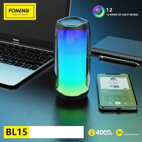 Parlante Bluetooth Foneng BL15 8W Full Rgb 001