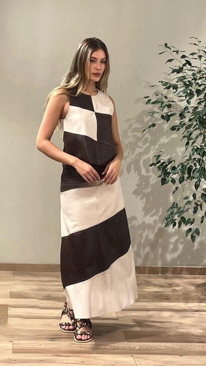 Falda Blanche - Marron 