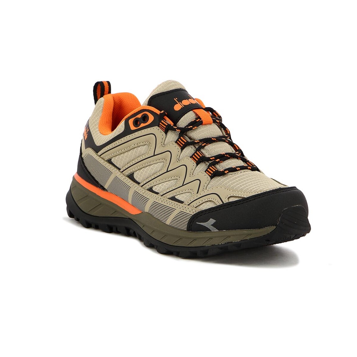 Championes Trekking Impermeables Diadora Unisex - Beige-marron 