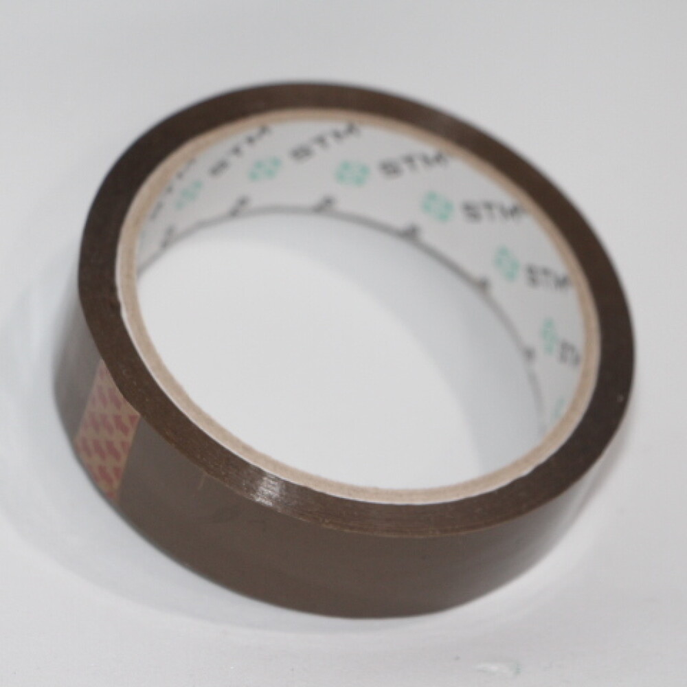 CINTA ADHESIVA POLIPROPILENO 25X50 MARRÓN