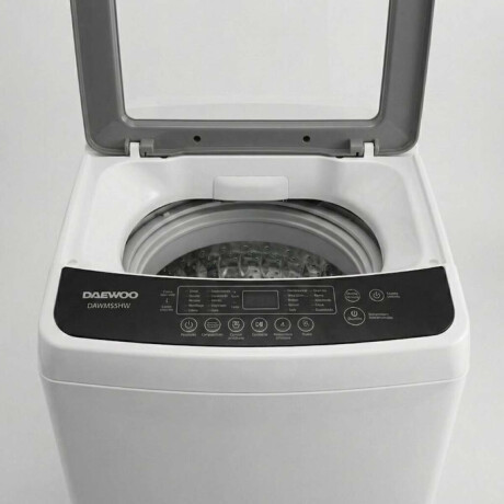 Lavarropas carga superior Daewoo Capacidad 5kg Color blanco