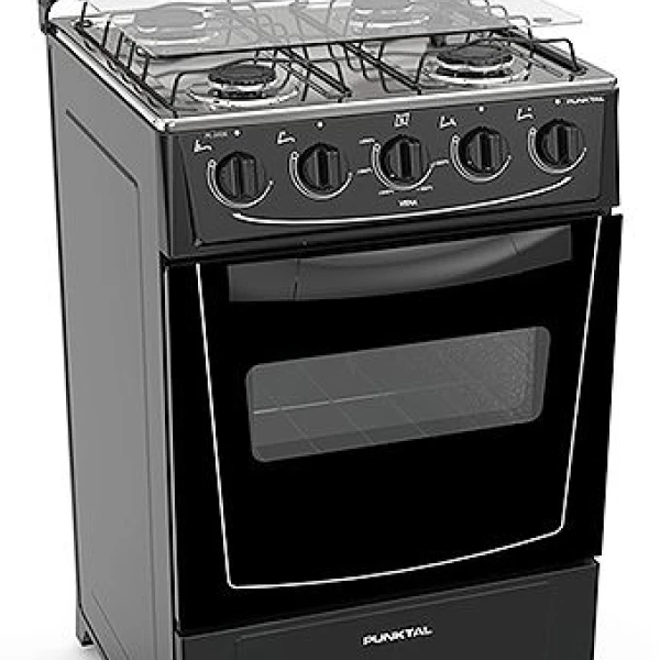 COCINA PUNKTAL PK-268 4H Negra Sin color