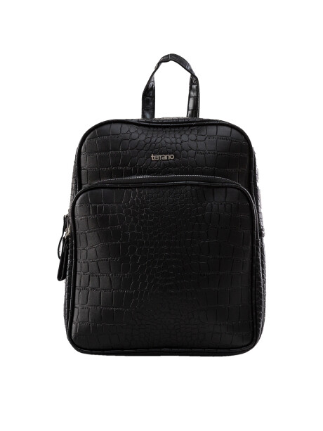 Mochila Croco Negro