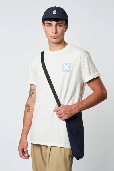 BLACK NATURE TEE Blanco