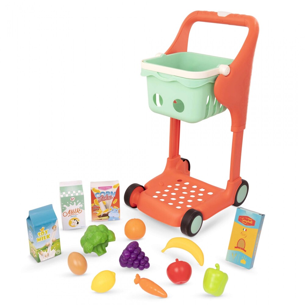 Carrito compras musical BTOYS con accesorios Carrito compras musical BTOYS con accesorios